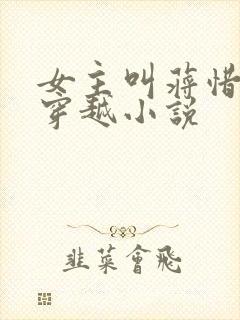 女主叫蒋惜纯的穿越小说