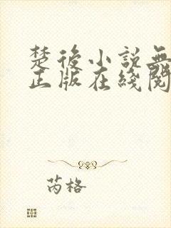 楚后小说无删减正版在线阅读