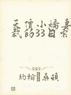 天价小娇妻 总裁的33日索情