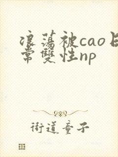 浪荡被cao日常双性np