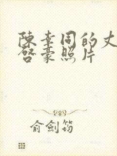 陈幸同的丈夫周启豪照片