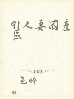 91人妻国产一区封面