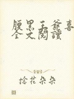 腹黑王爷喜当爹全文阅读