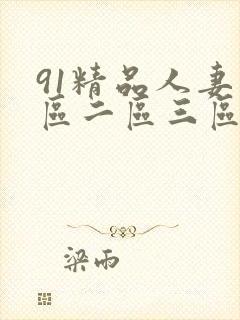 91精品人妻一区二区三区中文字幕