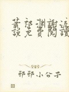 萧祁渊谢流铮小说免费阅读最新章节