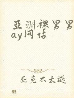 亚洲裸男男同gay网站