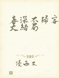 春深不归客小说大结局封面