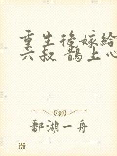 重生后嫁给前夫六叔 鹊上心头