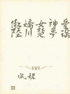 傲娇女神爱上我陆川楚梦瑶免费阅读傲封面