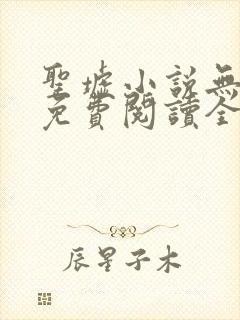 圣墟小说无弹窗免费阅读全文