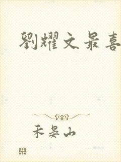 刘耀文最喜欢谁封面