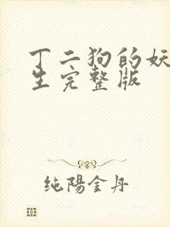 丁二狗的妖孽人生完整版