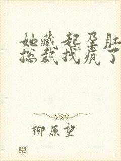 她藏起孕肚离婚总裁找疯了封面