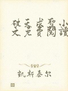 破天求圣小说全文免费阅读