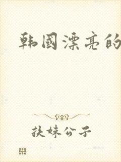 韩国漂亮的表妹