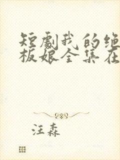 短剧我的绝色老板娘全集在线观看