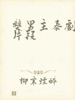 双男主泰剧高燃片段