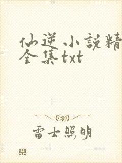 仙逆小说精校版全集txt