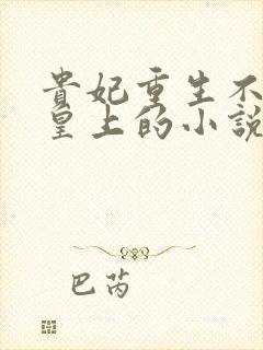 贵妃重生不再爱皇上的小说