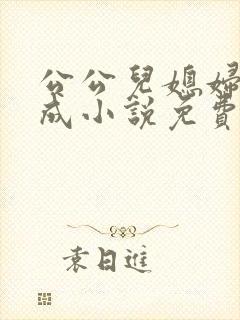 公公儿媳妇苏大成小说免费阅读全文封面