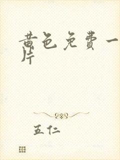 黄色免费一级淫片