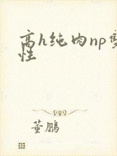 高h纯肉np双性