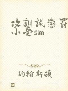 攻训诫惩罚调教小受sm