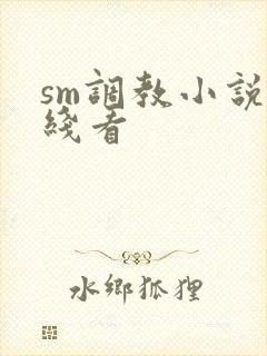 sm调教小说在线看