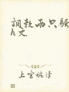 调教两只骚母狗h文封面