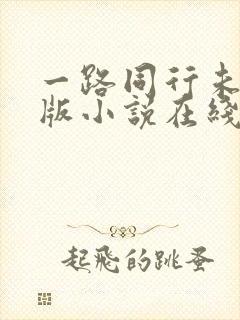 一路同行未删减版小说在线看