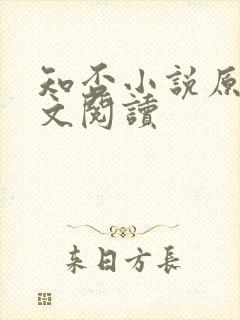 知否小说原著全文阅读