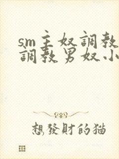 sm主奴调教:调教男奴小说