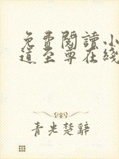 免费阅读小说万道至尊在线阅读全文