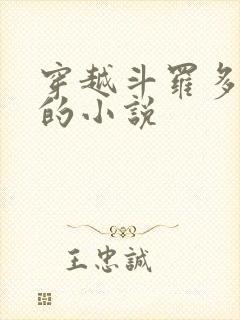 穿越斗罗多女主的小说
