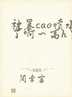 被暴cao喷水了啊～高h男男