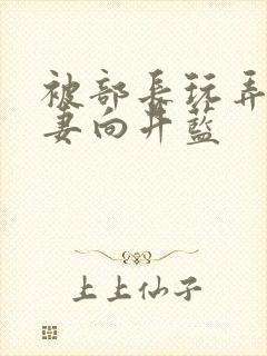 被部长玩弄的人妻向井蓝