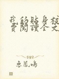 我的贴身校花免费阅读全文封面