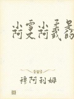 小雪小柔是校花阿文阿武的小说