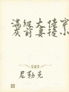 满级大佬穿成炮灰前妻后小说