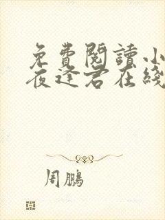 免费阅读小说此夜逢君在线阅读全文