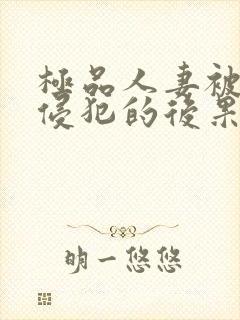 极品人妻被黑人侵犯的后果