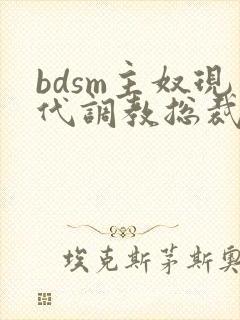 bdsm主奴现代调教总裁文封面