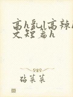 高h乱l高辣h文短篇h封面