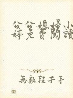 公公媳妇小说婉婷免费阅读全文