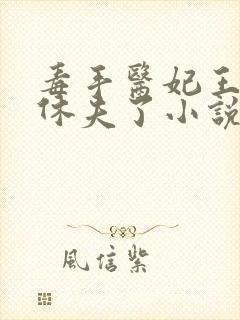 毒手医妃王爷被休夫了小说结局封面