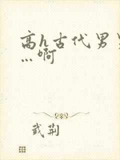 高h古代男男嗯…啊