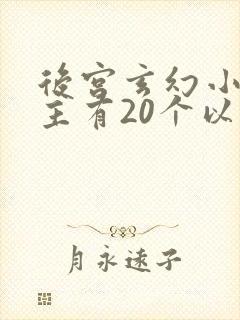 后宫玄幻小说女主有20个以上封面