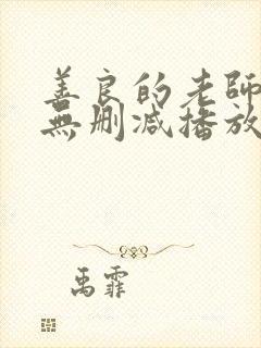 善良的老师hd无删减播放地址