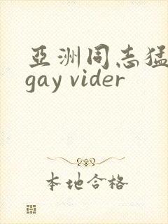亚洲同志猛男 gay vider