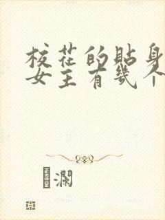 校花的贴身高手女主有几个封面